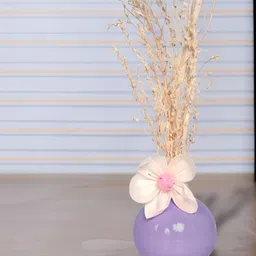 Cortina Purple Ceramic FlowerVases image 5