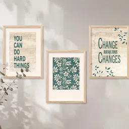 walllane Motivational Wall Art With Frame Home Decor Wall Painting For Living Room Office Bedroom-picture-21