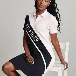 Tommy Hilfiger Colourblocked T-shirt Dress image 4