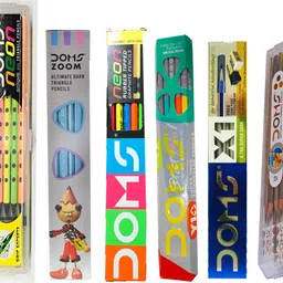 X1 PENCIL+ DOMS Y1 PLUS PENCIL+DOMS NEON RUBBER TIPPED PENCIL+ DOMS ZOOM PENCIL+ DOMS NEON GROOVE SLIM TRIANGLE PENCIL + DOMS GROOVE SLIM TRIANGLE PENCIL Pencil-image-5