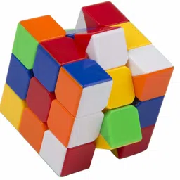 prayosha enterprise Pop It Fidget Toys, Push Pop Bubble Fidget Sensory Toy, Fidget Hexa Shape and Cube size 3 x 3 High Speed Sticker less Magic Puzzle Cube image 2