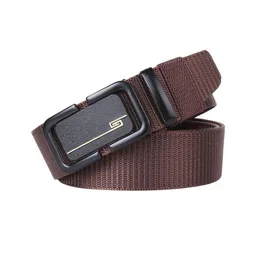 SHOPGLOBAL Men Pack of 2 Textured Belts image 3