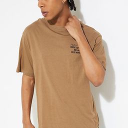 max Men Typography Printed Henley Neck Extended Sleeves T-shirt-image-118