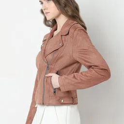 Vero Moda Women Lightweight Crop Biker Jacket image 3