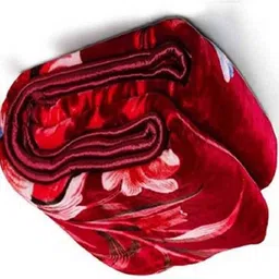 Floral Double Mink Blanket for Heavy Winter-image-54