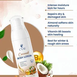 Cyae Set Of 2 Coconut Body Lotion With Vitamin B5 - 100 ml Each image 3