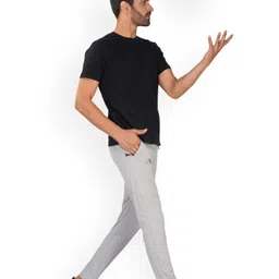 SYFKO Men Mid-Rise Track Pants image 4