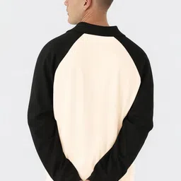JUMPCUTS Men Colourblocked Sweatshirt image 2