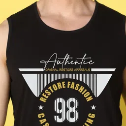 WOOSTRO Pack of 2 Printed Combed Cotton Innerwear Vests with Intelliease Technology image 5