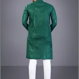 Krudha Creations Men Thread Work Pathani Kurta image 2
