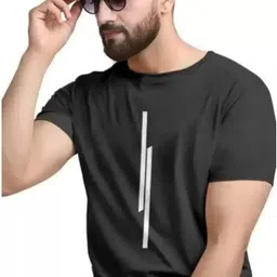 unik apparels Pack of 3 Men Striped Round Neck Polyester Multicolor T-Shirt image 3