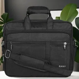 LOREM Men Textured Laptop Bag-picture-24