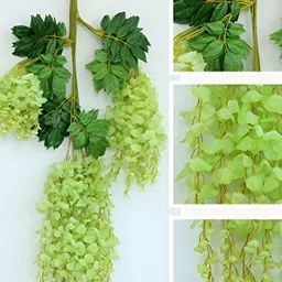 Nutts Green 6 Pieces Hanging Orchid Artificial Flowers image 2