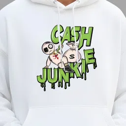 TheBTclub Men Printed Hooded Sweatshirt image 5