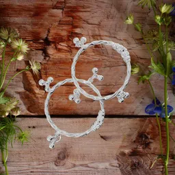 sahiba gems Silver Kada image 4