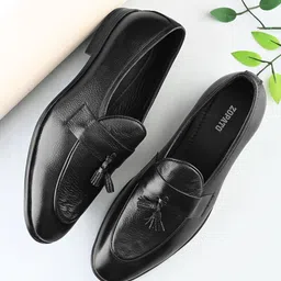 ZOPATO Men Leather Formal Loafers-picture-13