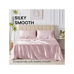 MUSH Lavender 400 TC King Bedsheet Set 2.74m x 2.74m image 5