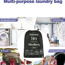 Aura Black Set of 6 Water Resistant Multi-Utility Organisers image 2