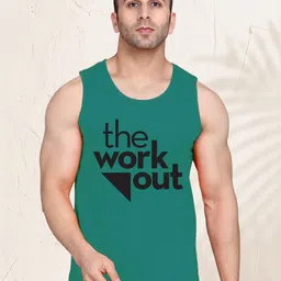 BAESD Men Printed Round Neck Sleeveless Gym Vest-picture-50