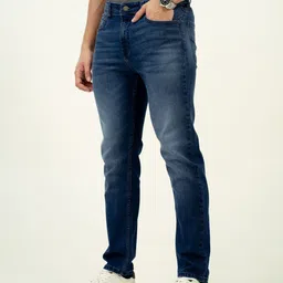 The Pant Project Men Comfort Slim Fit Light Fade Stretchable Jeans image 4