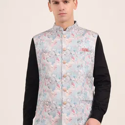 JB STUDIO Men Floral Tailored Jacket-picture-2