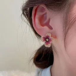 FIMBUL Floral Studs Earrings-picture-21