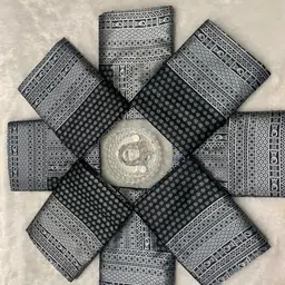 CaniBani Ethnic Motifs Zari Silk Blend Banarasi Saree image 3