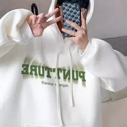 StyleCast x Revolte Men Typpography Printed Hooded Sweatshirt image 4