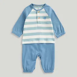 mothercare Boys Striped Sleepsuit-picture-56