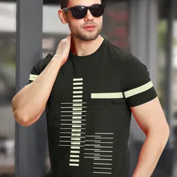 TRIPR Printed Short Sleeves Round Neck T-shirt image 4