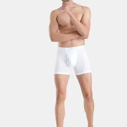 French Connection Mid Rise Breathability Trunks-OXFORDWHITES image 4