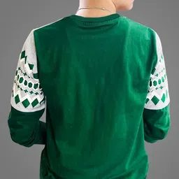 MYEONN Boys Typography Printed T-shirt image 2