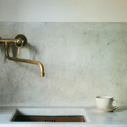 H&M Beige And Pink 2-Pack Stoneware Cup And Saucer image 2