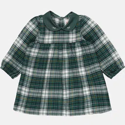 YOUNG BIRDS Girls Checked A-Line Dress-picture-18