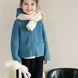 INCLUD Girls Lightweight Knitted Jacket-picture-21