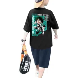 ACTLIVE Boys Printed T-shirt with Shorts-picture-55