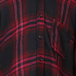 CHIMPAAANZEE Boys Tartan Checks Checked Relaxed Casual Shirt image 3