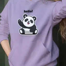 Povaxpo Women Graphic Printed Hooded Sweatshirt image 2