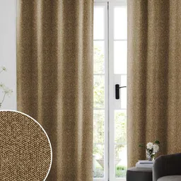 Myntra Elegant Homes Coffee Brown Set of 2 Black Out Long Door Curtain-picture-34