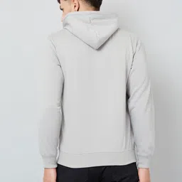 we perfect Men Full Sleeve Solid Hooded Sweatshirt image 4