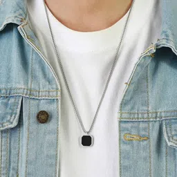 omaya jewels Silver Plated Alloy Chain Set image 2