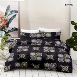 skihomes Cotton King Flat 180 TC Solid Bedsheet-picture-47