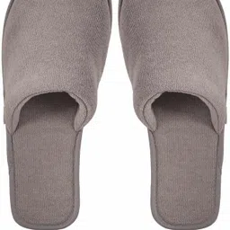 mifuzi Indoor Slippers for Men Winter Home House Bedroom Room Warm Soft Cloth Chappal Men Slippers image 3