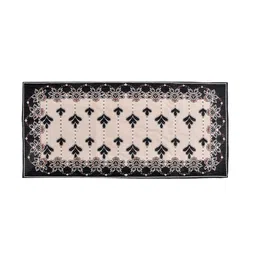 Kuber Industries Pack Of 2 Black Printed Runners image 3
