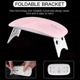 koccido UV Lamp USB Nail Dryer with Handy Mini Size Mouse Shape for all Gel Polish Nail Polish Dryer image 3