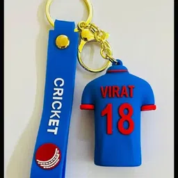 jainzon Indian Cricketer Virat Kohli Jersey No 18 3D pvc keychain_z220 Key Chain-picture-13