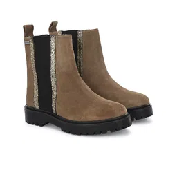 Delize Men Textured Chelsea Boots-picture-20