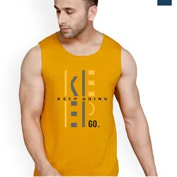 SLOWLORIS Pack Of 2 Typography Printed Cotton Vests-picture-16