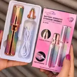 mahitek 2 IN 1 Eyebrow, Upper Lips, Nose, Hair, Bikini Armpit Trimmer For Women Trimmer 120 min Runtime 1 Length Settings image 5