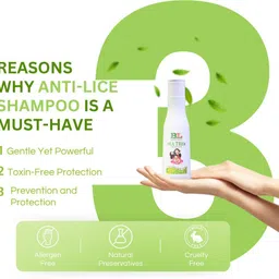 botanical luxuriate Tea Tree Shampoo Anti-Lice And Nits Shampoo image 4